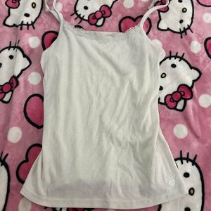 Justice Women's White Vest